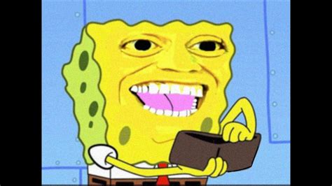 spongebob money meme|spongebob pulling out money meme.